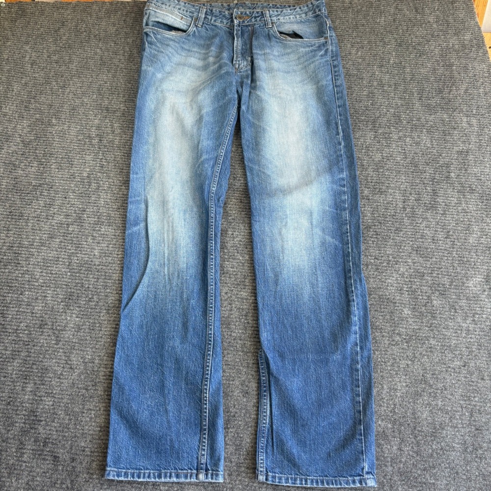 Killer Jeans Mens 38 Blue Denim Medium Wash Straight Leg Casual Pants 3276